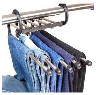 5-in-1 Magic Space Saving Hangers — Closet Organizer