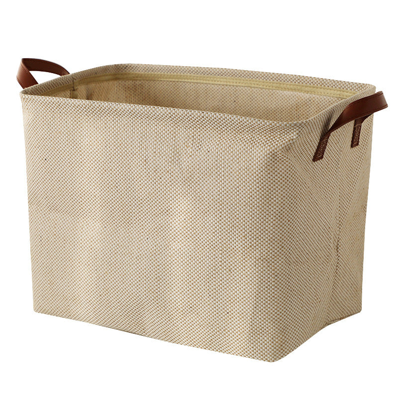 Jute Storage Basket - Natural Woven Home Organizer