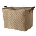 Jute Storage Basket - Natural Woven Home Organizer