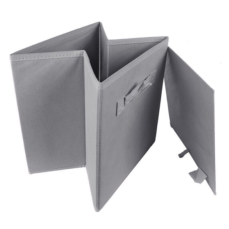 Foldable Storage Box Cubes - 4 Pack - Canvas Drawer Organizer