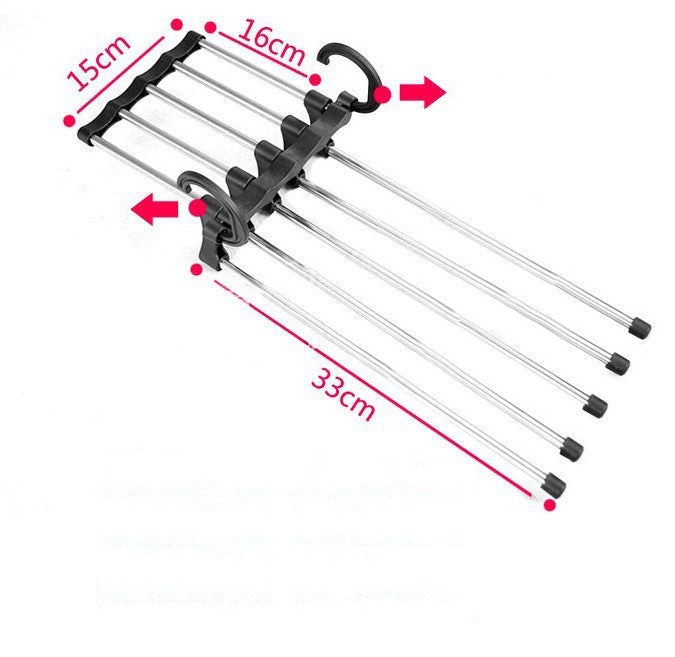 5-in-1 Magic Space Saving Hangers — Closet Organizer