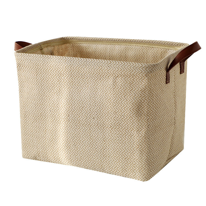 Jute Storage Basket - Natural Woven Home Organizer