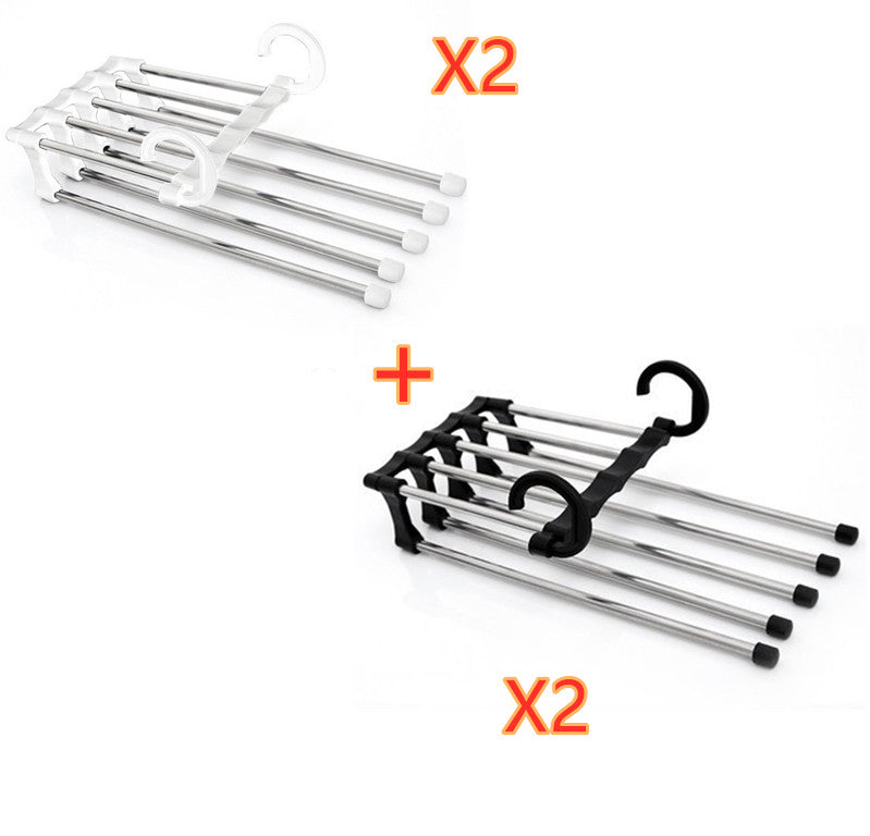 5-in-1 Magic Space Saving Hangers — Closet Organizer