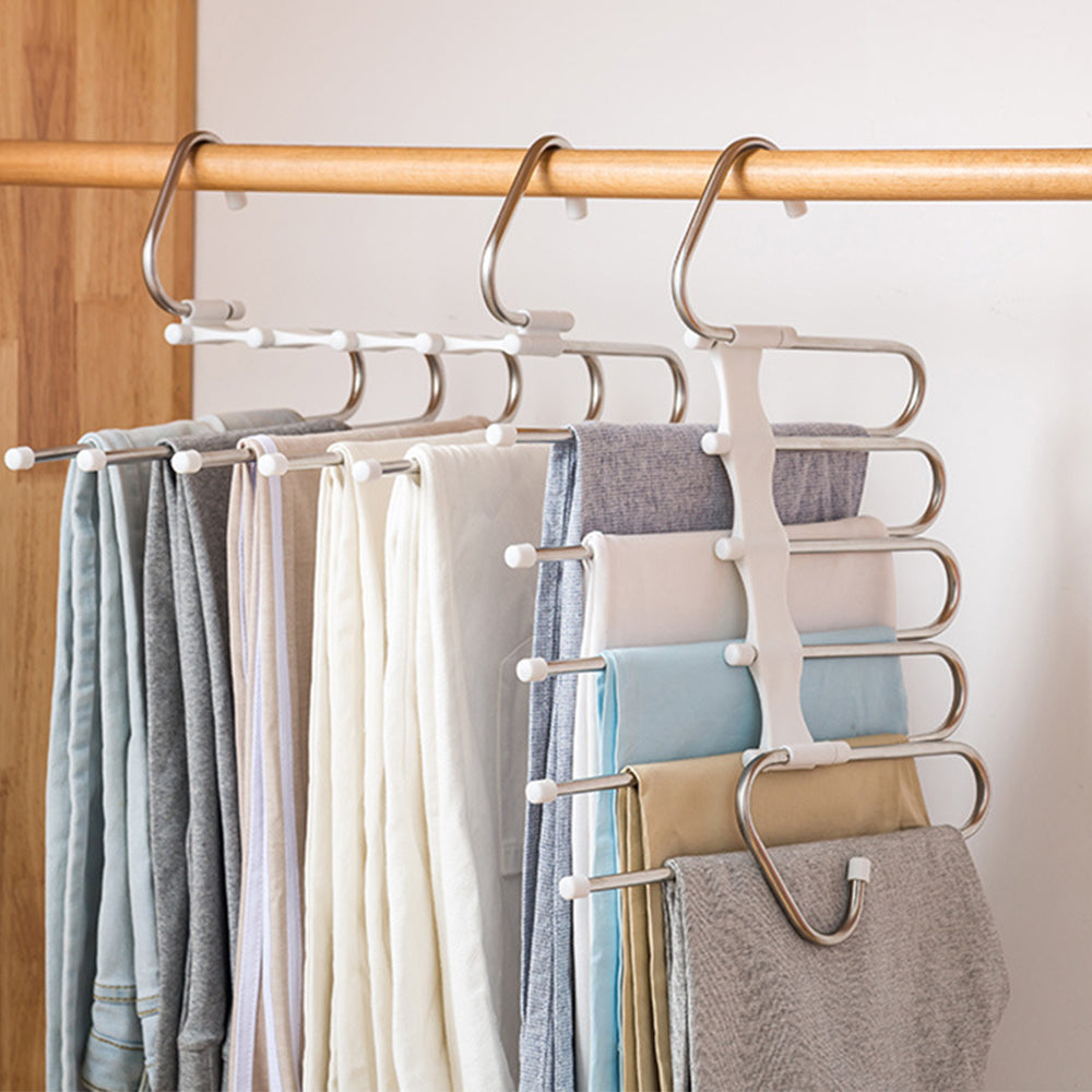 5-in-1 Magic Space Saving Hangers — Closet Organizer