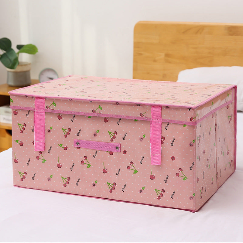 Foldable Fabric Storage Bin - Closet and Home Organizer